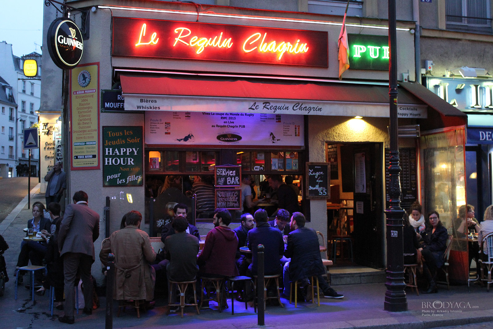 Le Requin Chagrin, 10 Rue Mouffetard, Paris